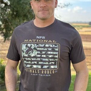 Men's Black Graphic T-Shirt